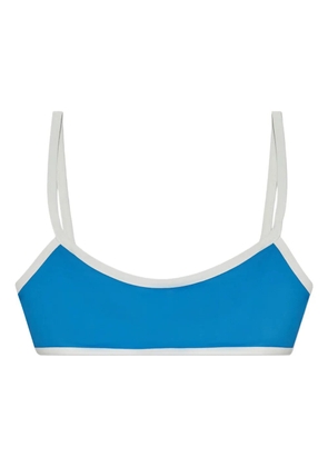 Marysia contrast-trim bikini - Blue