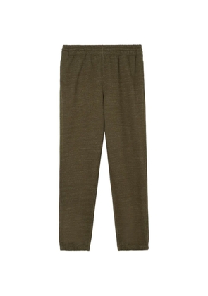 Burberry landscape label track pants - Green