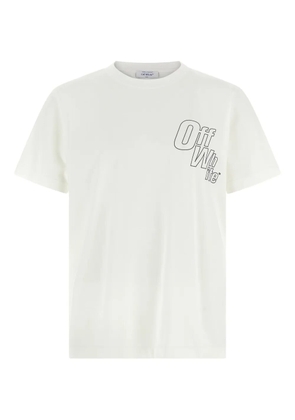 Off-White cotton T-shirt