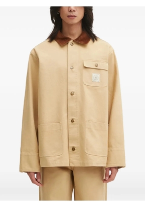 Sporty & Rich corduroy-collar jacket - Neutrals