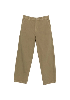 A.P.C. buttoned straight trousers - Green