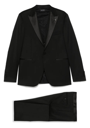Tagliatore wool suit - Black