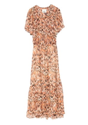 ISABEL MARANT Odelia midi dress - Orange