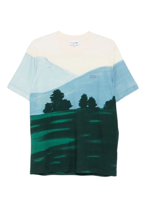 Lacoste landscape graphic T-shirt - Green