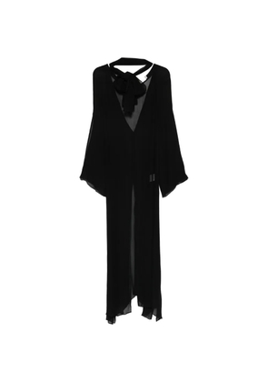 Aya Muse Avira V-neck maxi dress - Black