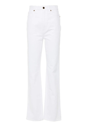 KHAITE Danielle straight-leg jeans - White