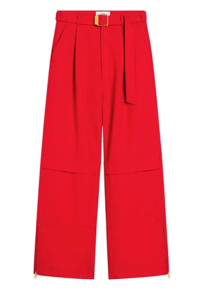 AMI Paris cargo trousers - Red