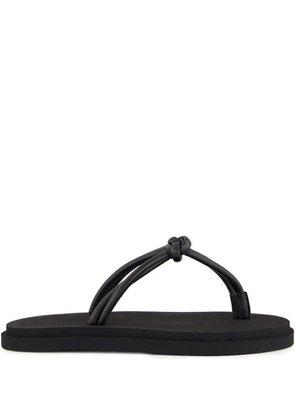 Emme Parsons Knot Pool slides - Black