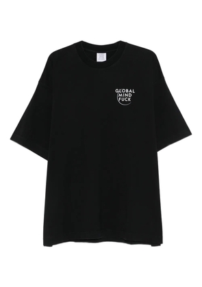 VETEMENTS printed T-shirt - Black