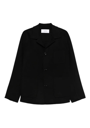Lardini single-breasted coat - Black