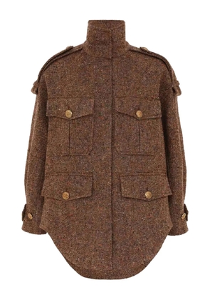 ZIMMERMANN epaulettes jacket - Brown