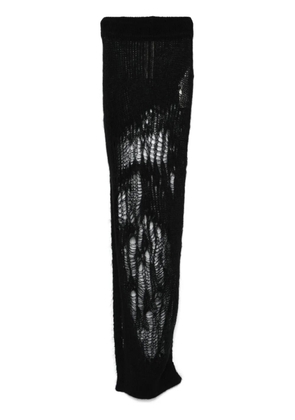 Rick Owens Spider Ziggy maxi skirt - Black
