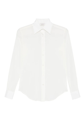 Mazzarelli Gea long-sleeve button-up shirt - White