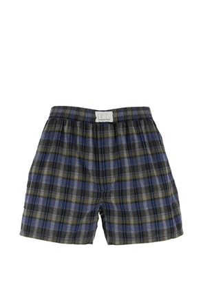 ERL checked boxer briefs - Blue