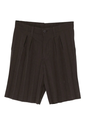 Homme Plissé Issey Miyake pleated shorts - Brown