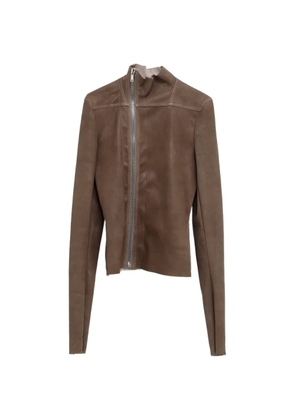 Rick Owens zip jacket - Brown
