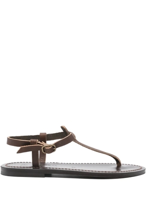 K. Jacques Picon flat sandals - Brown