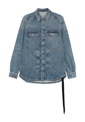 Rick Owens DRKSHDW denim overshirt - Blue