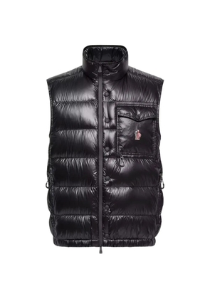 Moncler Grenoble quilted padded gilet - Black