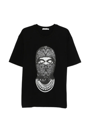 Ih Nom Uh Nit Paisley Mask Front T-shirt - Black