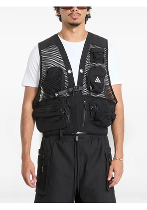 Nike ACG Buttles mesh-panelled multi-pocket vest - Black
