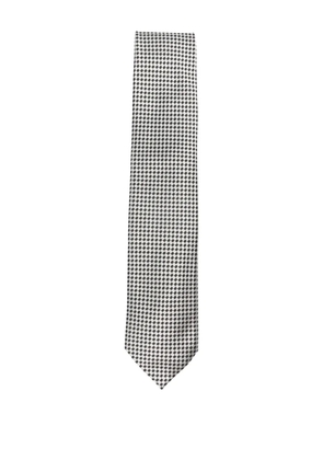 TOM FORD patterned tie - Grey