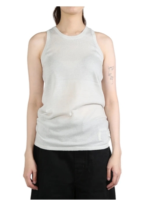 Frenckenberger cashmere tank top - Neutrals