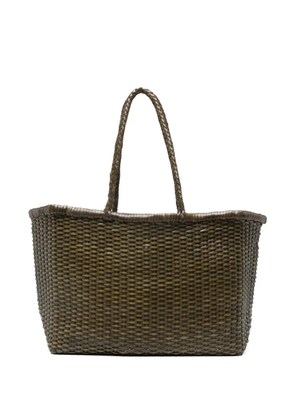 DRAGON DIFFUSION woven tote bag - Green
