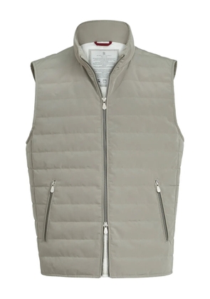 Brunello Cucinelli padded gilet - Green