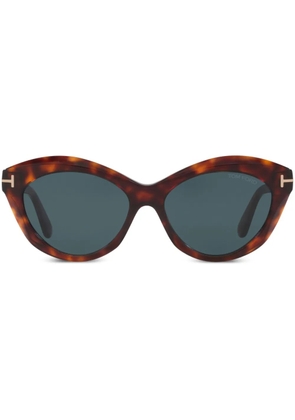 TOM FORD Eyewear Toni sunglasses - Brown