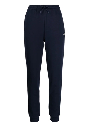 Lacoste high-waist cotton track pant - Blue