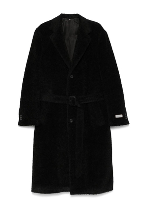 Canali single-breasted coat - Black