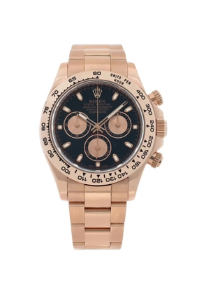 Rolex black chronograph 40mm daytona watch