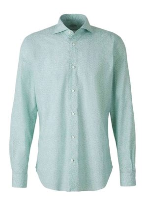Vincenzo Di Ruggiero floral-print shirt - Green
