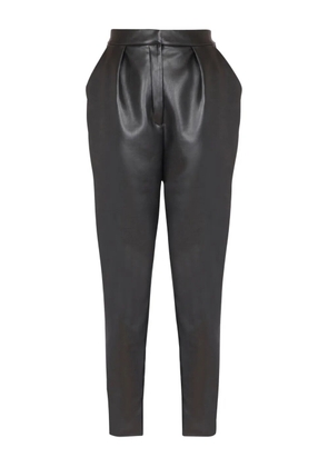 Balmain pleat-detailing trousers - Black