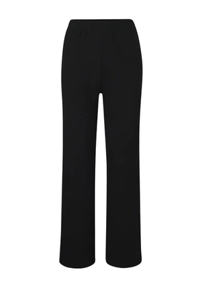 ETERNE elasticated-waistband trousers - Black