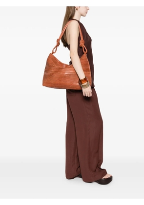 SOMMET Aisha knotted shoulder bag - Brown