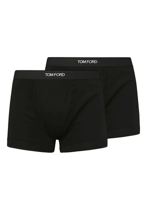 TOM FORD logo waistband underwear - Black
