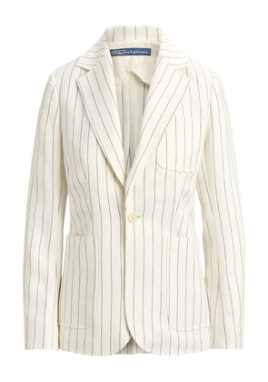 Polo Ralph Lauren striped afton blazer - Neutrals