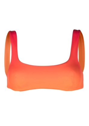Louisa Ballou Scoop bikini top - Orange