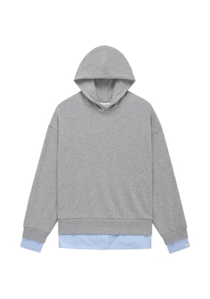 WE-AR4 layered hoodie - Grey