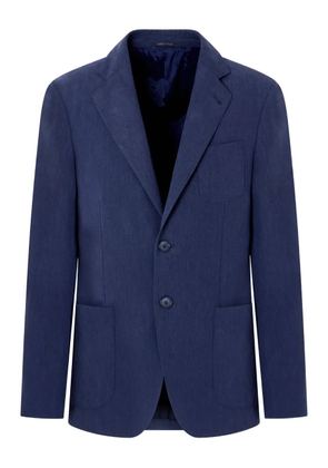 Giorgio Armani linen blazer - Blue