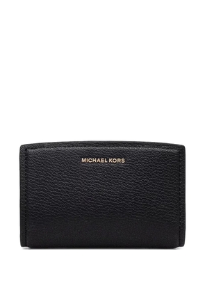 Michael Michael Kors textured leather wallet - Black
