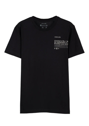 Osklen printed T-shirt - Black