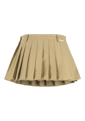 7 For All Mankind pleated skirt - Neutrals
