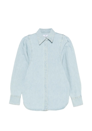 BITE Studios puff-sleeve denim shirt - Blue