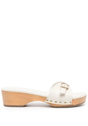 Ancient Greek Sandals Eco Nappa clogs - White