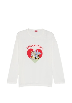 Kenzo graphic-print T-shirt - White