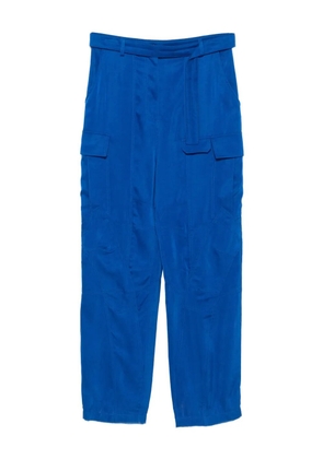 Ferragamo belted cargo trousers - BLUE