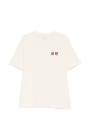 Maison Kitsuné Double Fox Head T-shirt - Neutrals